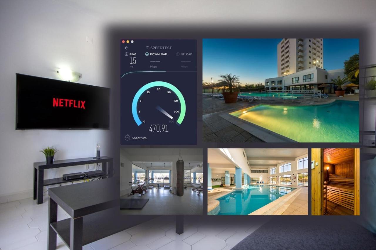 Sea View Apartment - 3 Swimming Pool & Fitness Albufeira Exterior foto
